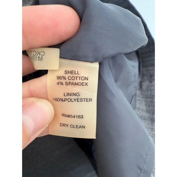 Calvin Klein Gray Sheath Dress V Neck 6 - Picture 4 of 6